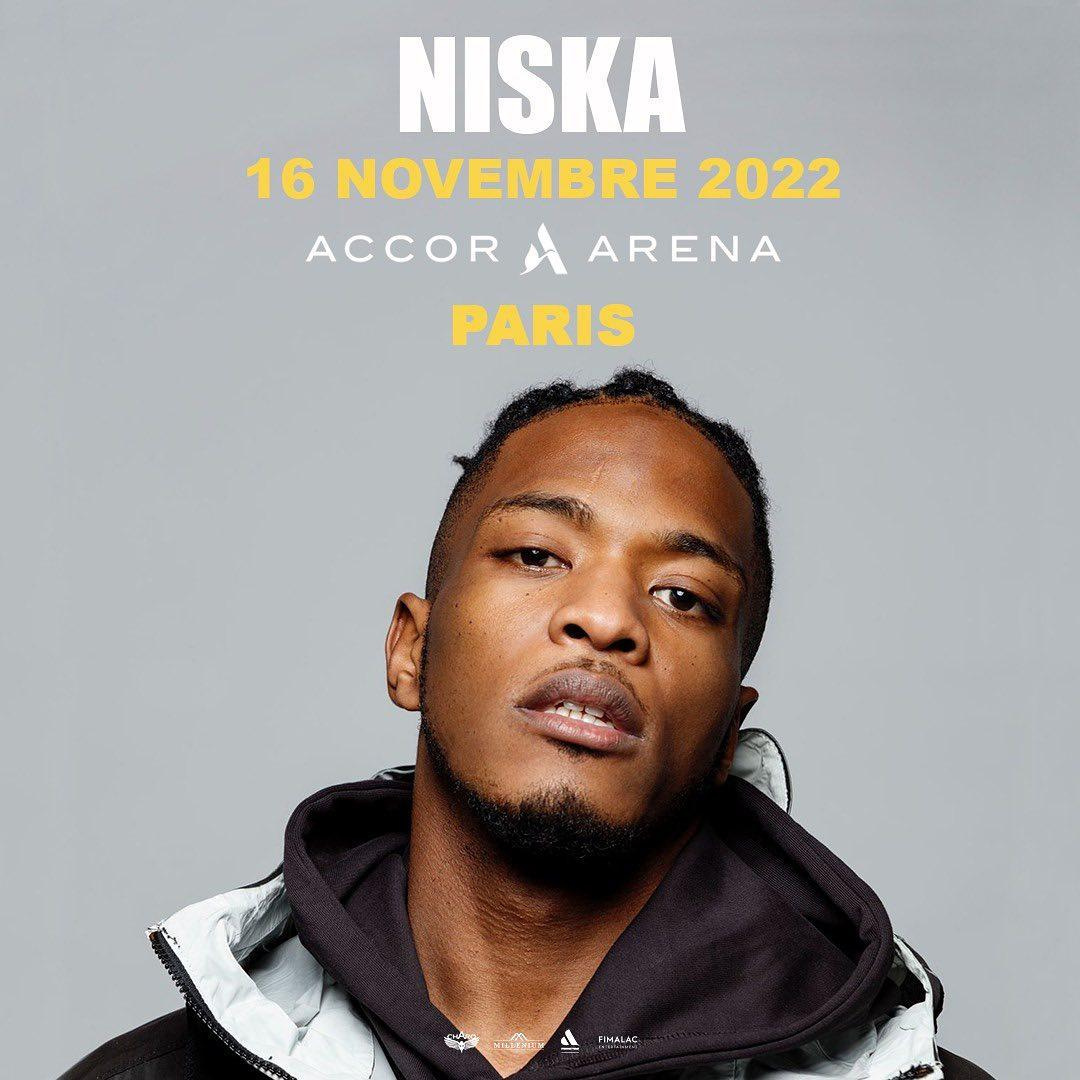 Niska à l'Accor Arena de Paris Bercy