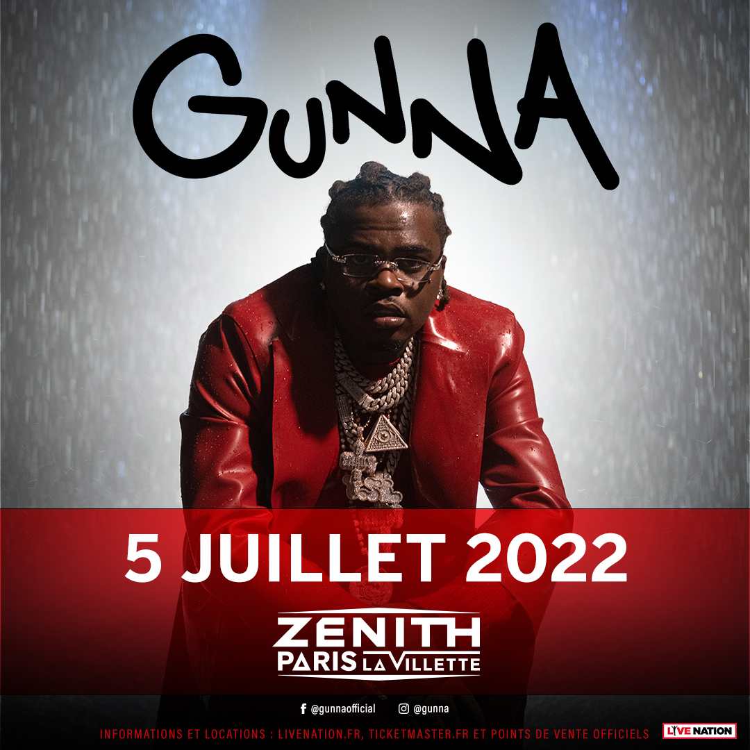 Gunna en concert à Paris